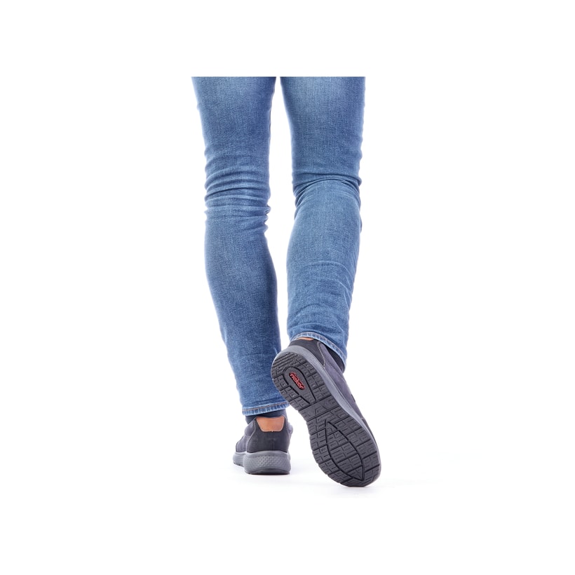 Rieker Artikelnummer B7654-02 Rieker Herren Slipper asphaltschwarz Zeitbegrenzte Promotion