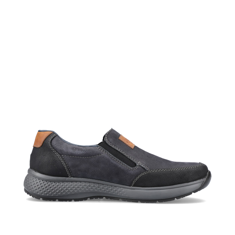 Rieker Artikelnummer B7654-02 Rieker Herren Slipper asphaltschwarz Zeitbegrenzte Promotion