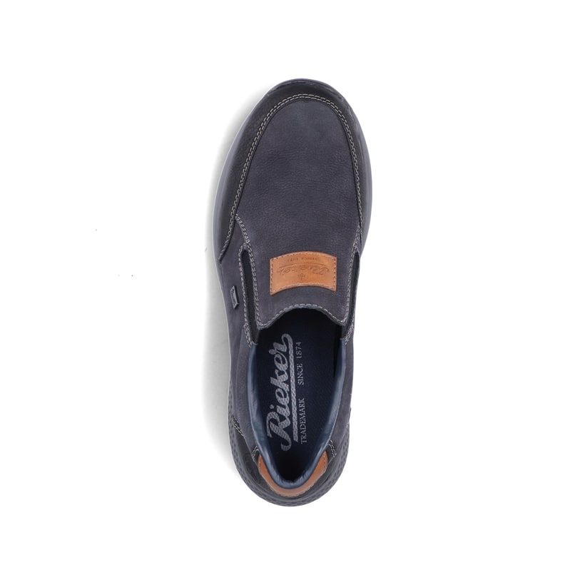 Rieker Artikelnummer B7654-02 Rieker Herren Slipper asphaltschwarz Zeitbegrenzte Promotion