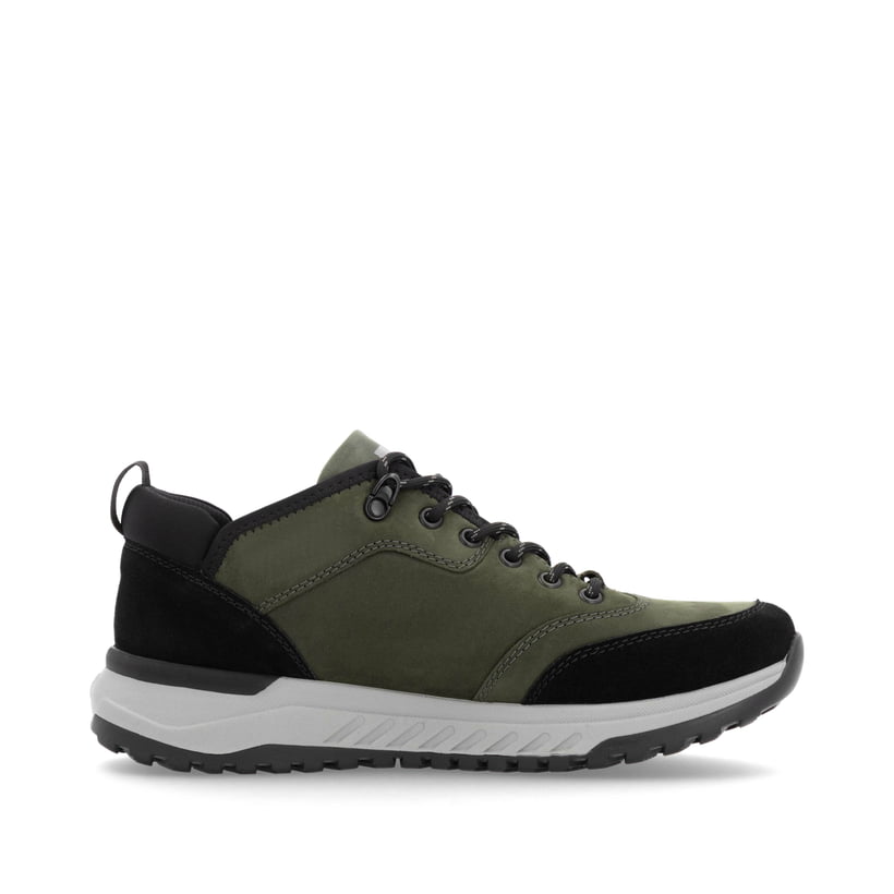 Rieker Artikelnummer U0102-54 Rieker Herren Sneaker Low khaki-schwarz Bis zu 50% Rabatt