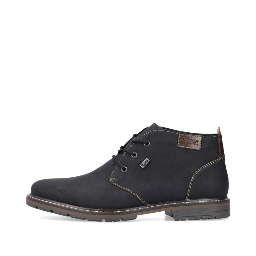 Rieker Artikelnummer 13739-00 Rieker Herren Schnürschuhe asphaltschwarz Bis zu 60% Rabatt