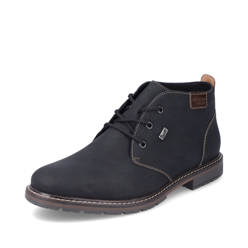 Rieker Artikelnummer 13739-00 Rieker Herren Schnürschuhe asphaltschwarz Bis zu 60% Rabatt