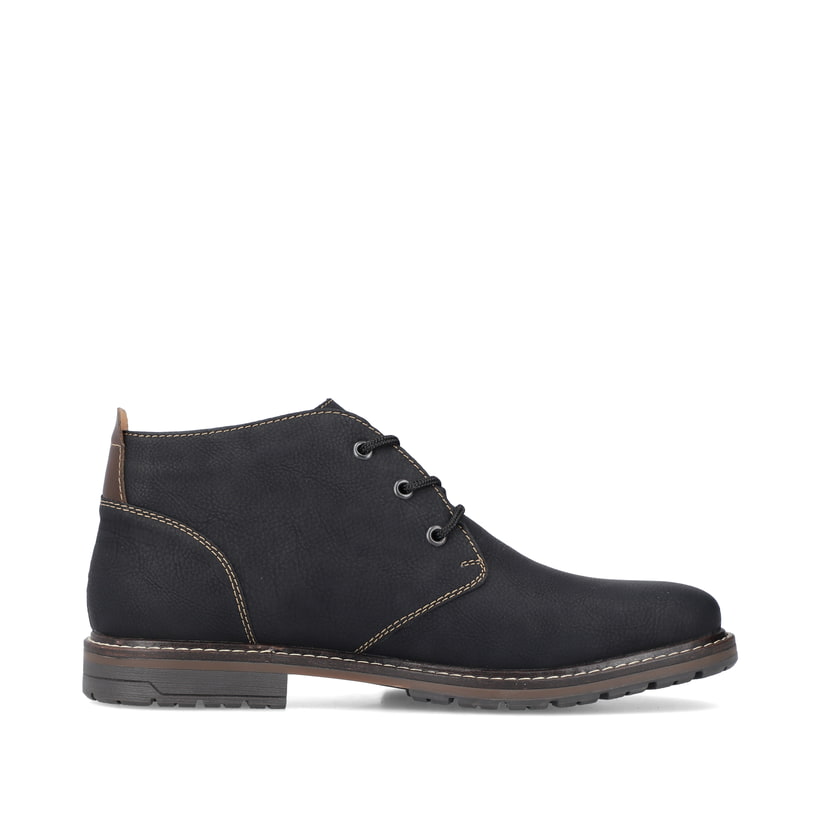 Rieker Artikelnummer 13739-00 Rieker Herren Schnürschuhe asphaltschwarz Bis zu 60% Rabatt