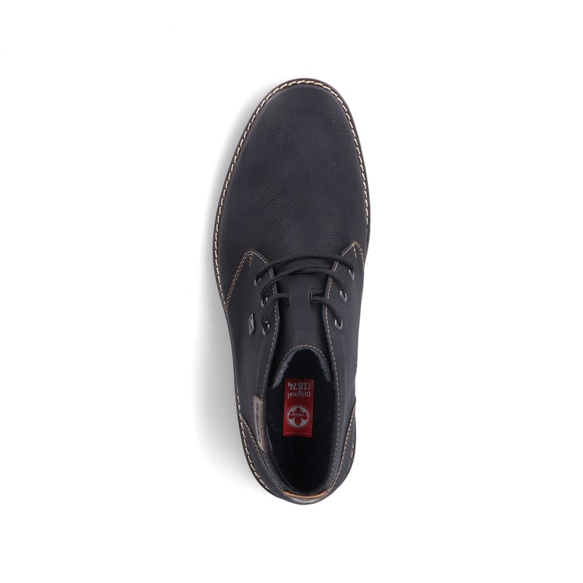 Rieker Artikelnummer 13739-00 Rieker Herren Schnürschuhe asphaltschwarz Bis zu 60% Rabatt