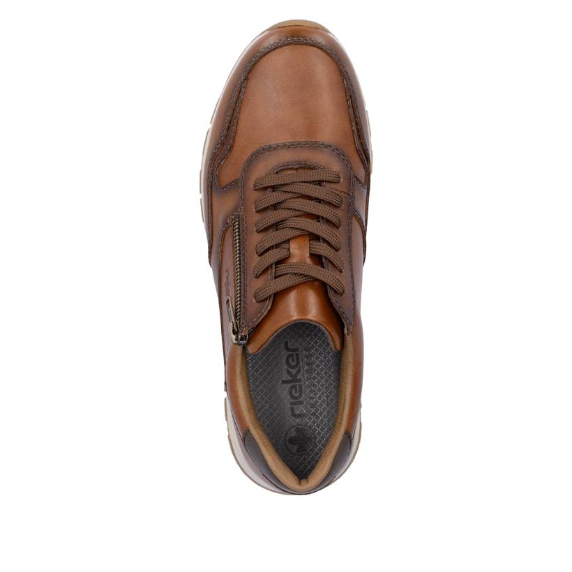 Rieker Artikelnummer B0504-24 Rieker Herren Sneaker Low holzbraun Nur für heute