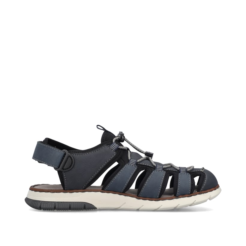 Rieker Artikelnummer 25246-14 Rieker Herren Trekkingsandalen stahlblau Kostenloser Versand international