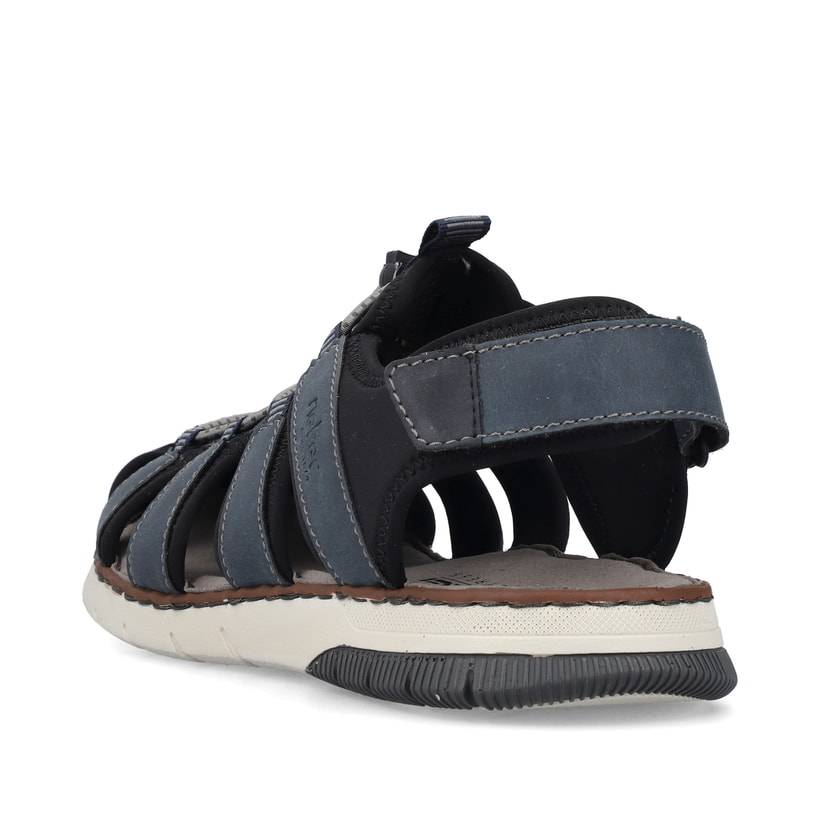 Rieker Artikelnummer 25246-14 Rieker Herren Trekkingsandalen stahlblau Kostenloser Versand international