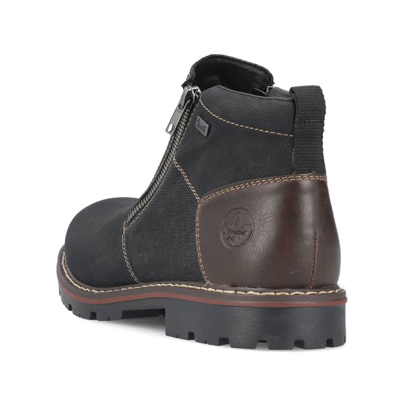 Rieker Artikelnummer 37770-00 Rieker Herren Kurzstiefel graphitschwarz Im Verkauf