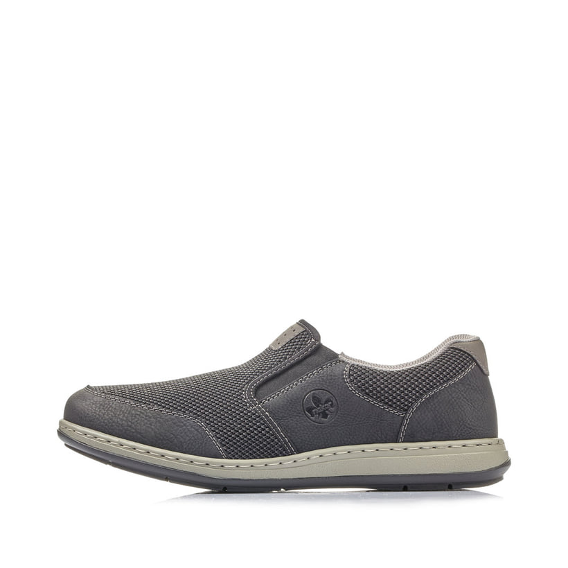 Rieker Artikelnummer 17363-00 Rieker Herren Slipper graphitschwarz