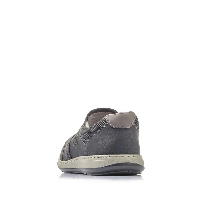 Rieker Artikelnummer 17363-00 Rieker Herren Slipper graphitschwarz zollfrei