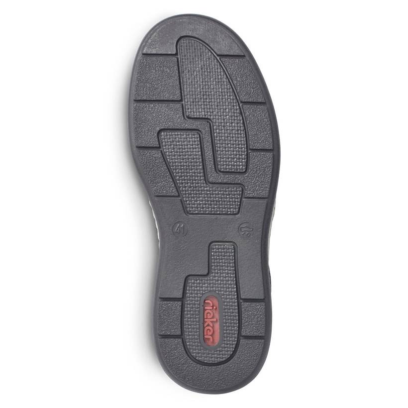 Rieker Artikelnummer 17363-00 Rieker Herren Slipper graphitschwarz zollfrei