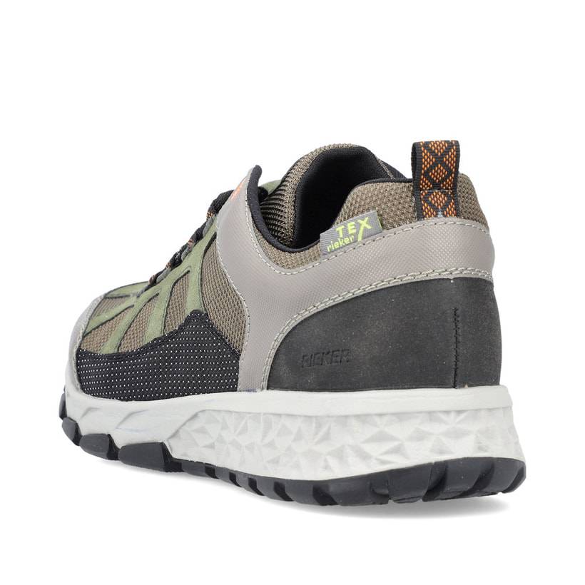 Rieker Artikelnummer B6724-54 Rieker Herren Sneaker Low grasgrün 50% Rabatt für begrenzte Zeit