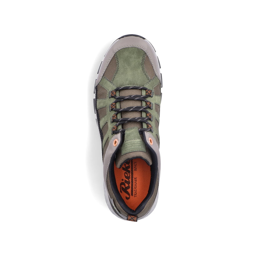 Rieker Artikelnummer B6724-54 Rieker Herren Sneaker Low grasgrün 50% Rabatt für begrenzte Zeit