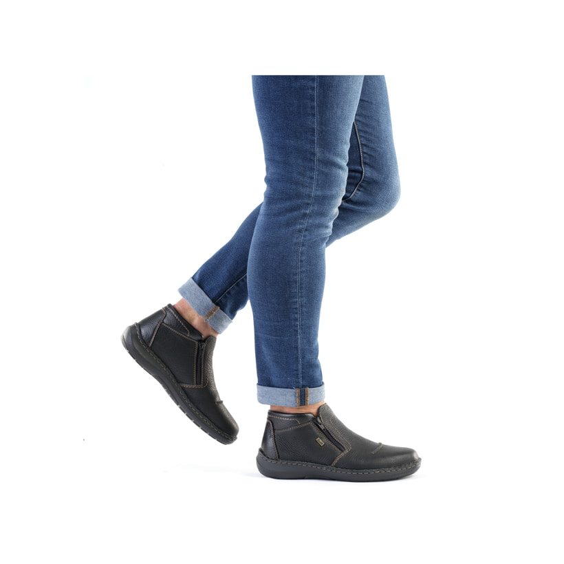 Rieker Artikelnummer 03072-00 Rieker Herren Slipper graphitschwarz Rabatte dieses Monats