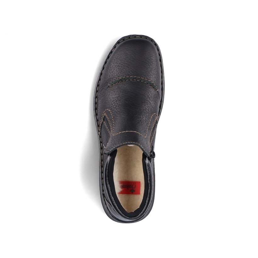 Rieker Artikelnummer 03072-00 Rieker Herren Slipper graphitschwarz Rabatte dieses Monats