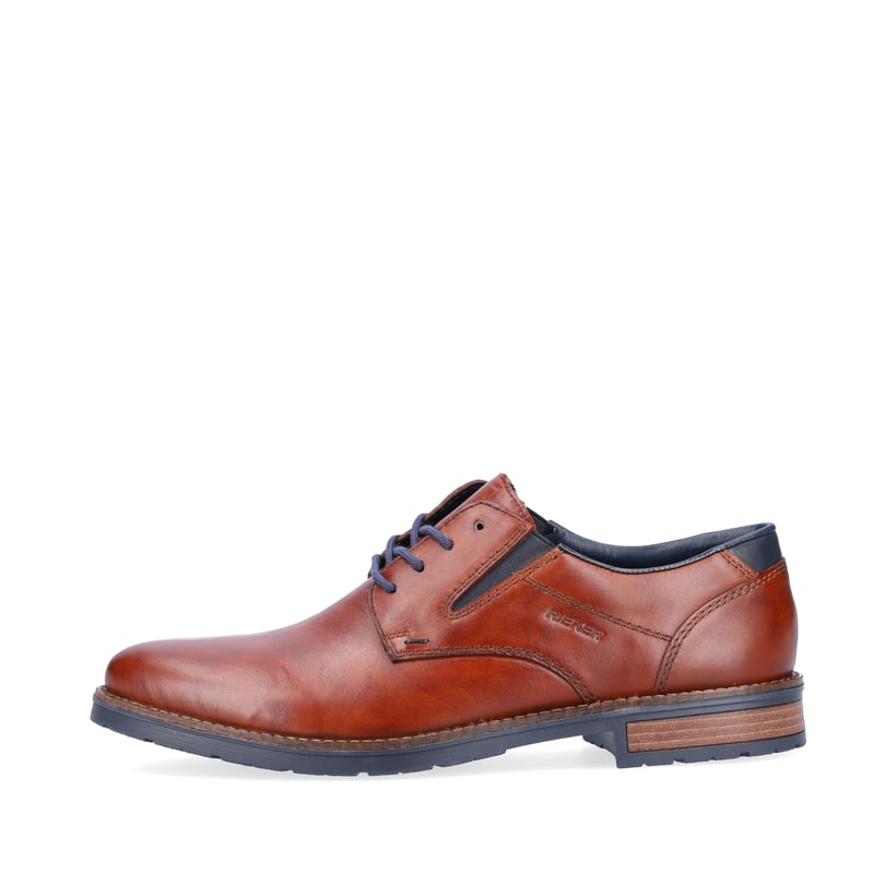 Rieker Artikelnummer 14621-24 Rieker Herren Schnürschuhe nougatbraun