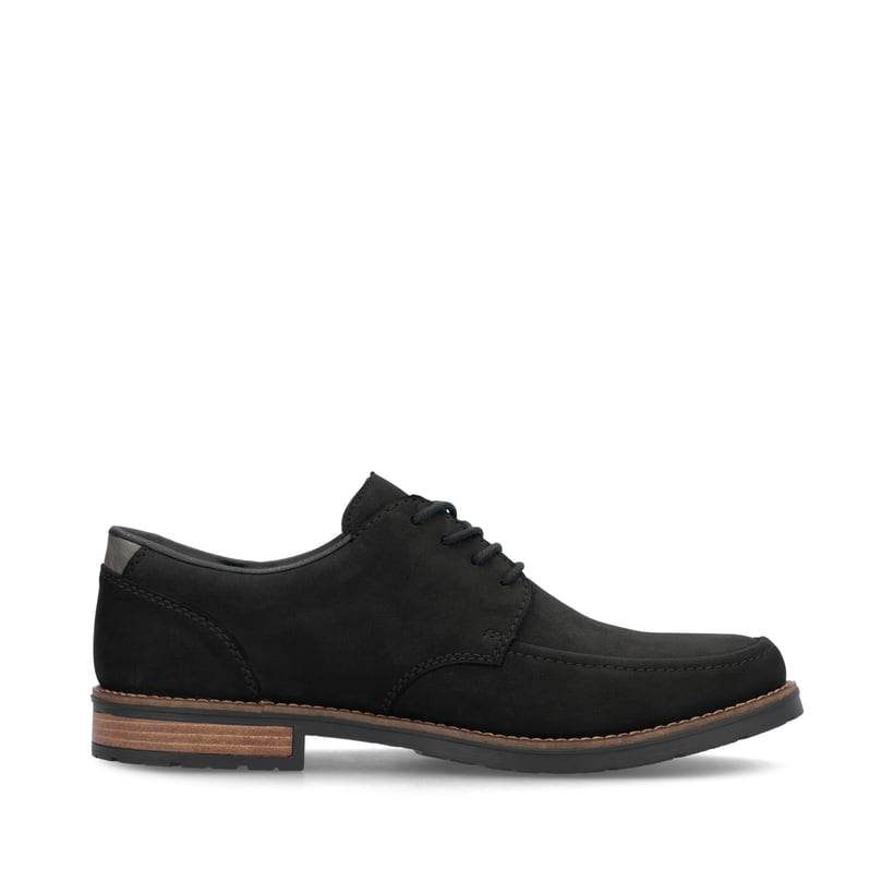 Rieker Artikelnummer 14608-00 Rieker Herren Schnürschuhe tiefschwarz Outlet