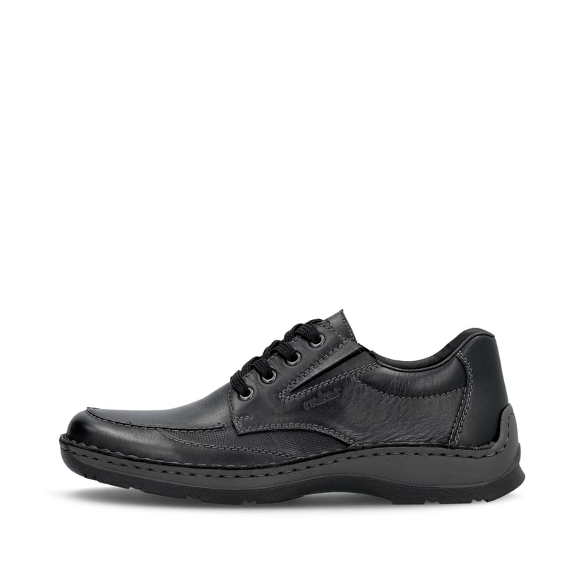 Rieker Artikelnummer 05315-00 Rieker Herren Schnürschuhe nachtschwarz