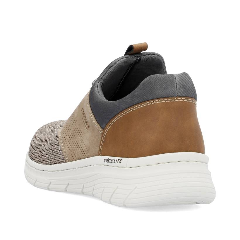 Rieker Artikelnummer 13150-64 Rieker Herren Slipper braun-beige Hotsell