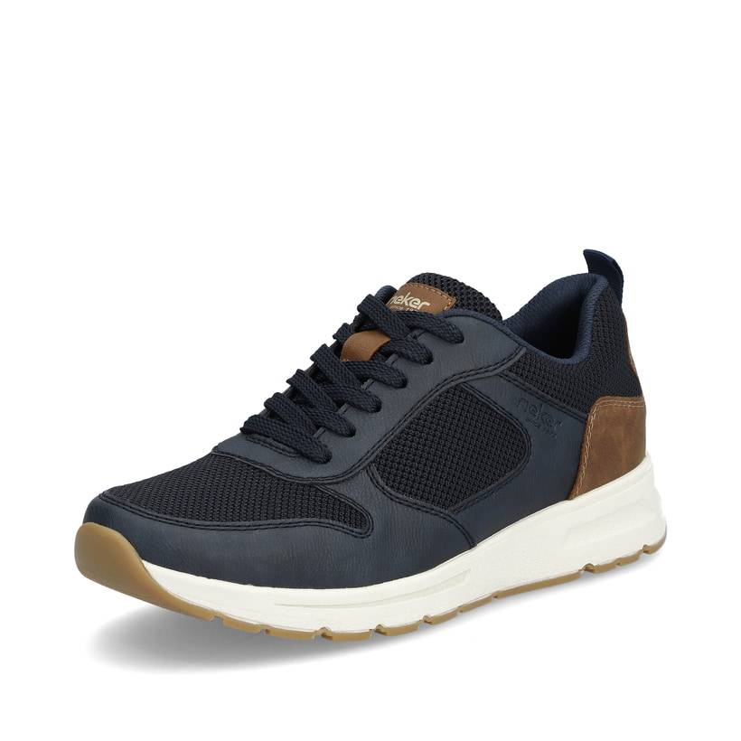 Rieker Artikelnummer B0700-14 Rieker Herren Sneaker Low dunkelblau im Angebot