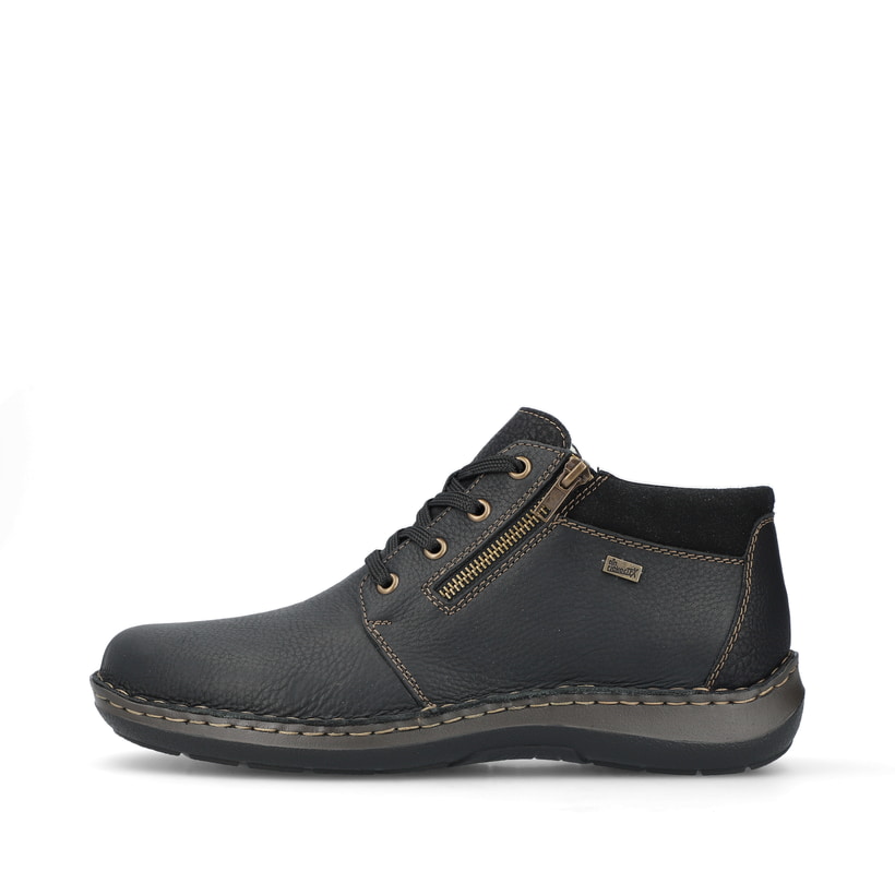 Rieker Artikelnummer 03043-00 Rieker Herren Schnürschuhe asphaltschwarz