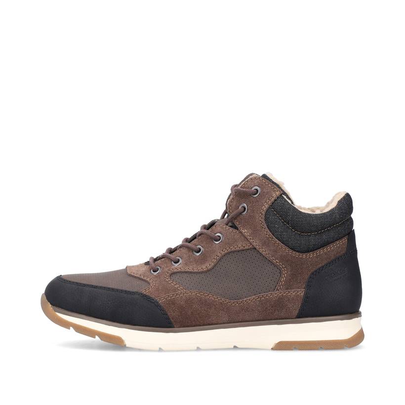 Rieker Artikelnummer B2044-25 Rieker Herren Schnürstiefel nussbraun