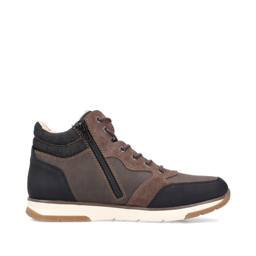 Rieker Artikelnummer B2044-25 Rieker Herren Schnürstiefel nussbraun Günstiger Verkauf