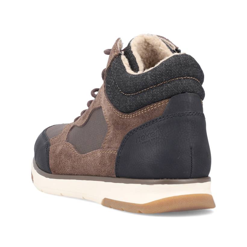 Rieker Artikelnummer B2044-25 Rieker Herren Schnürstiefel nussbraun Günstiger Verkauf