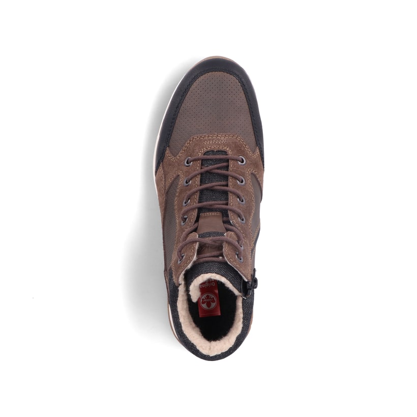 Rieker Artikelnummer B2044-25 Rieker Herren Schnürstiefel nussbraun Günstiger Verkauf