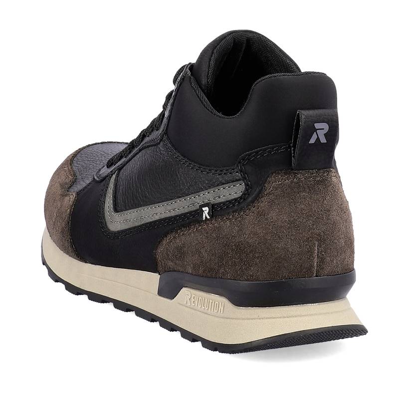 Rieker Artikelnummer U0370-00 Rieker Herren Sneaker High shadow Kostenloser Versand