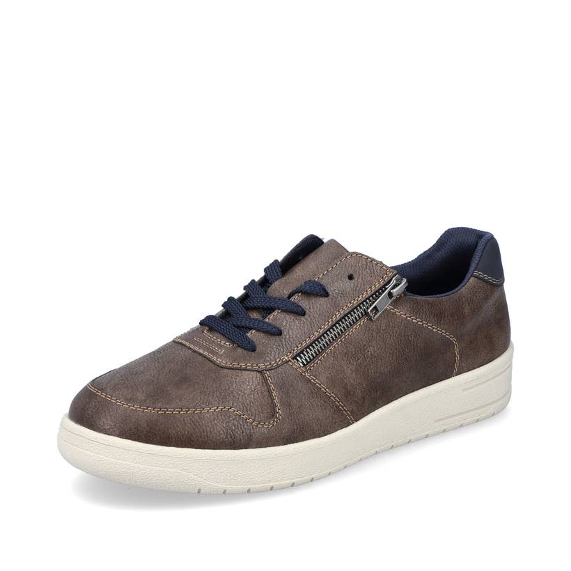 Rieker Artikelnummer B7803-25 Rieker Herren Sneaker Low erdbraun Limitierter Zeitrabatt