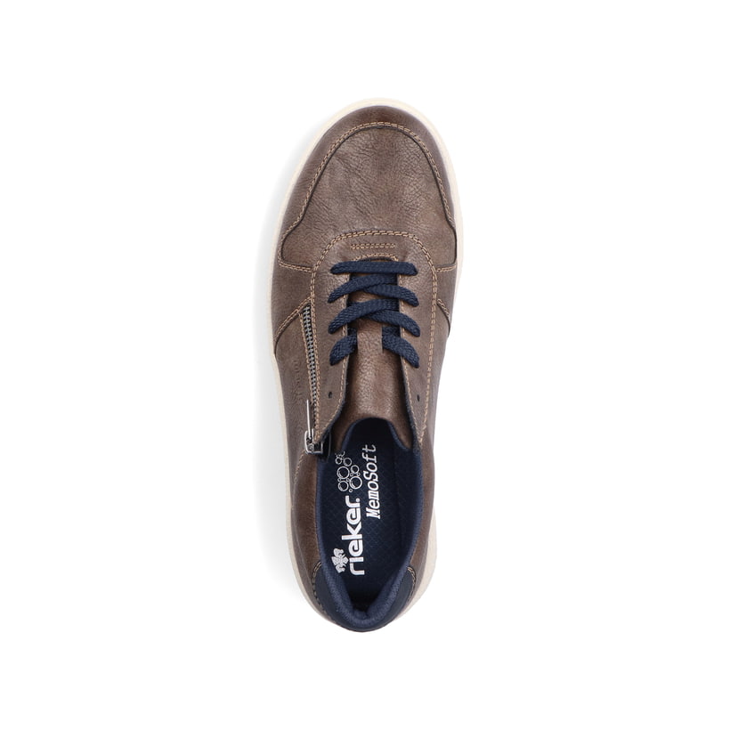 Rieker Artikelnummer B7803-25 Rieker Herren Sneaker Low erdbraun Limitierter Zeitrabatt