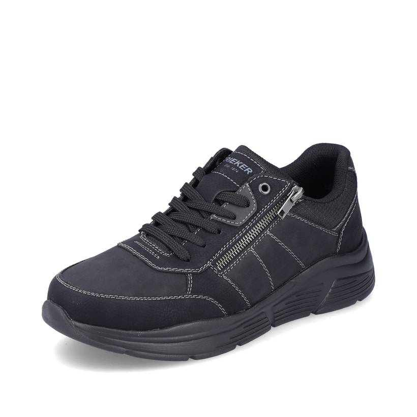 Rieker Artikelnummer B5003-00 Rieker Herren Schnürschuhe asphaltschwarz Fabrik Onlineshop
