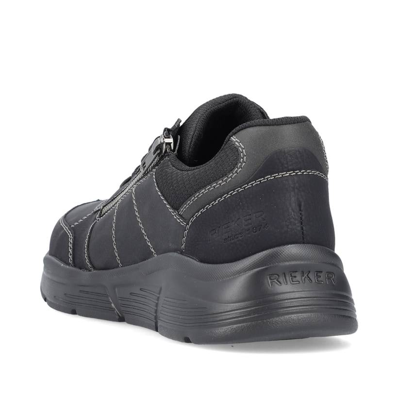 Rieker Artikelnummer B5003-00 Rieker Herren Schnürschuhe asphaltschwarz Fabrik Onlineshop
