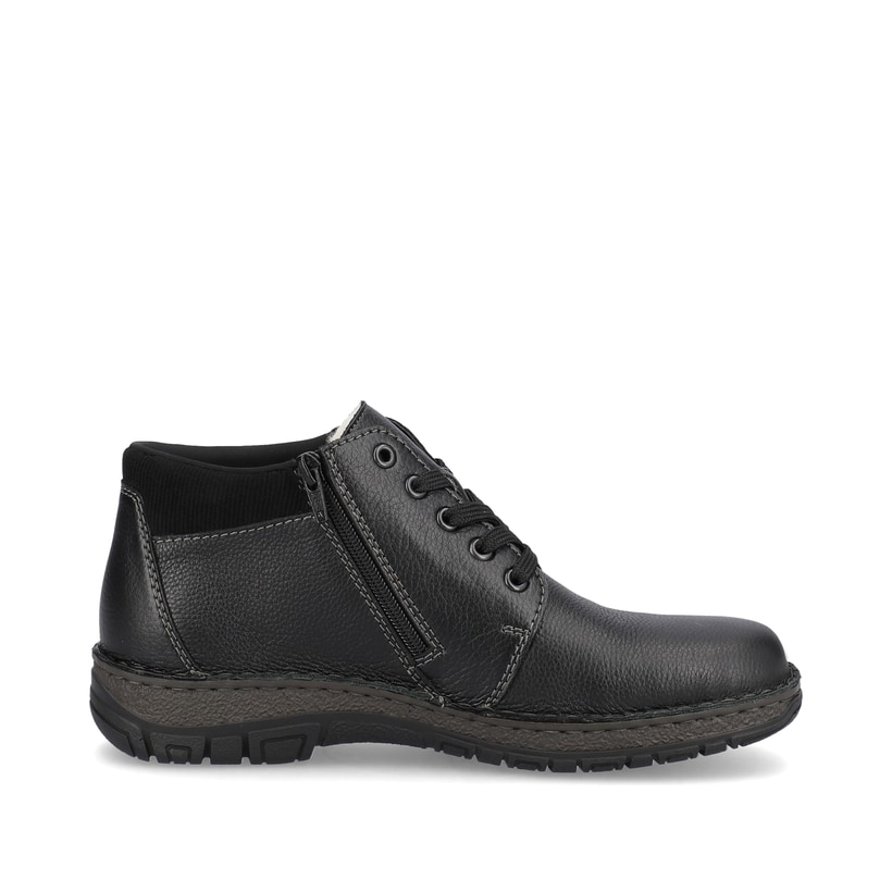 Rieker Artikelnummer 05102-00 Rieker Herren Schnürschuhe graphitschwarz Sonderangebot