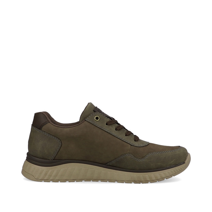 Rieker Artikelnummer B0601-25 Rieker Herren Sneaker Low armeegrün-olivbraun Versandkostenfrei