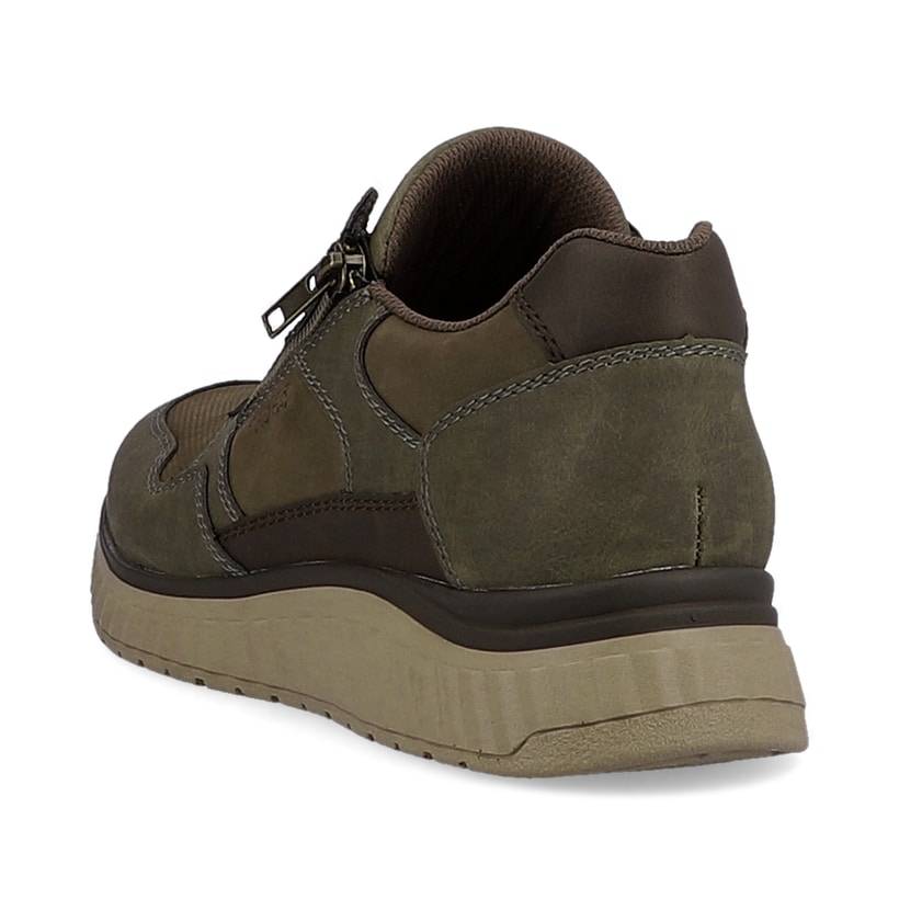 Rieker Artikelnummer B0601-25 Rieker Herren Sneaker Low armeegrün-olivbraun Versandkostenfrei