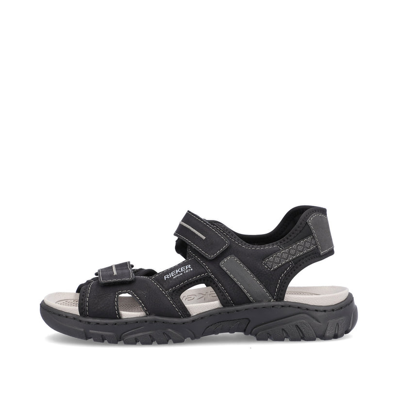 Rieker Artikelnummer 22750-00 Rieker Herren Trekkingsandalen tiefschwarz Begrenztes Angebot