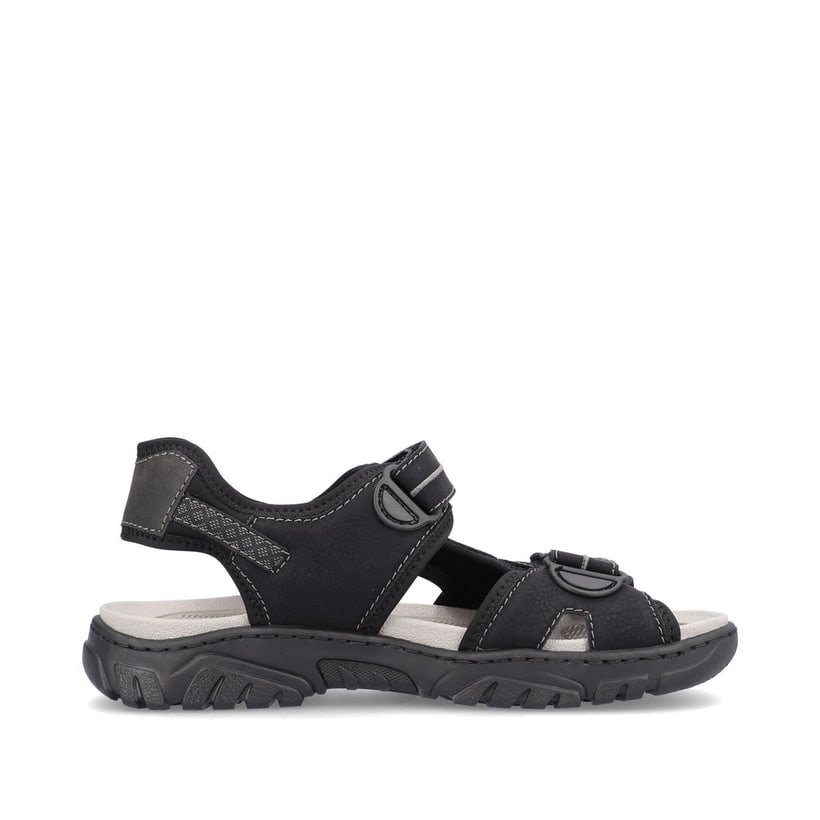 Rieker Artikelnummer 22750-00 Rieker Herren Trekkingsandalen tiefschwarz Begrenztes Angebot