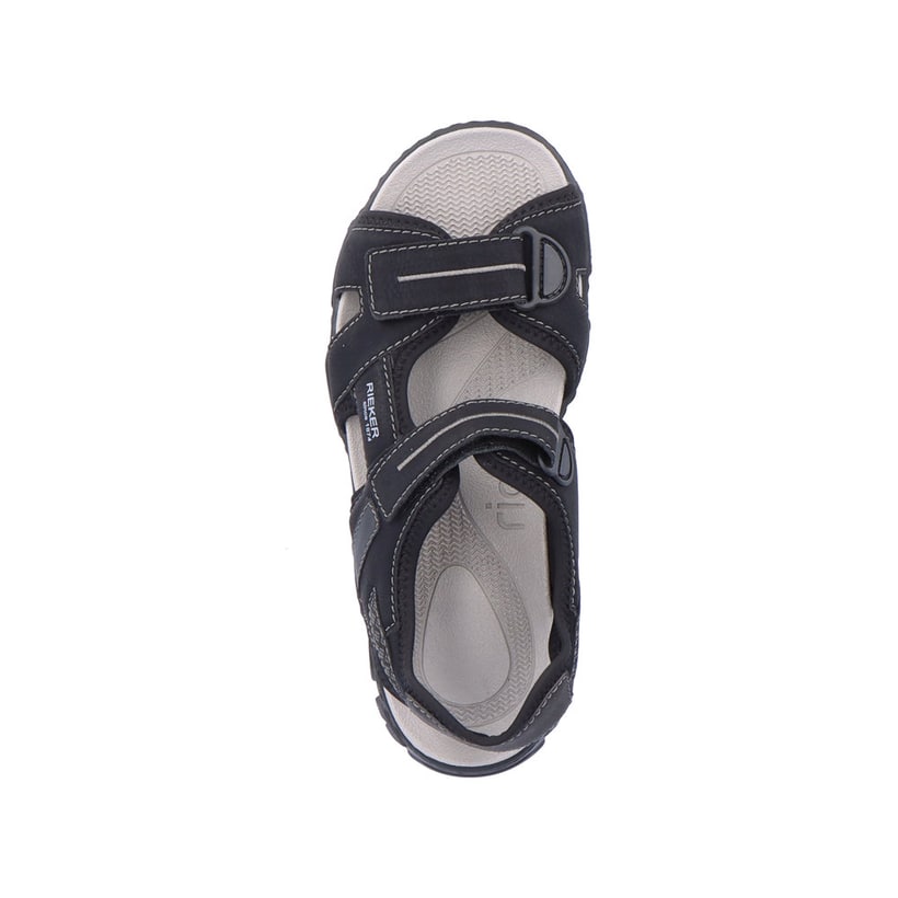 Rieker Artikelnummer 22750-00 Rieker Herren Trekkingsandalen tiefschwarz Begrenztes Angebot