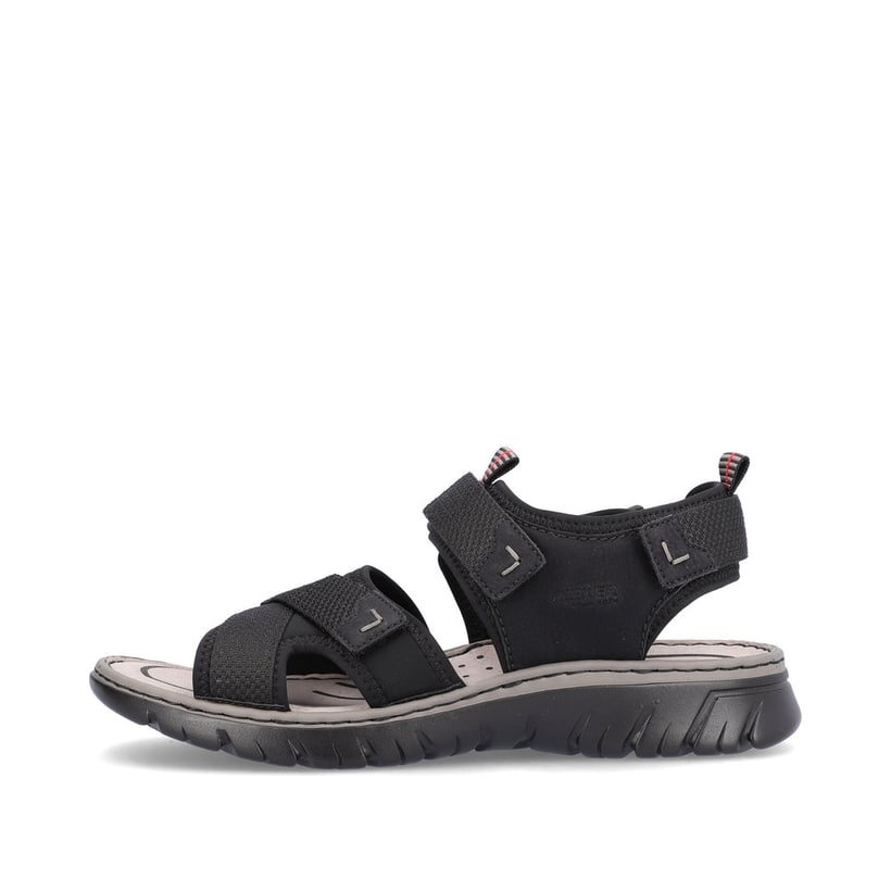 Rieker Artikelnummer 26750-00 Rieker Herren Trekkingsandalen tiefschwarz Online Shopping