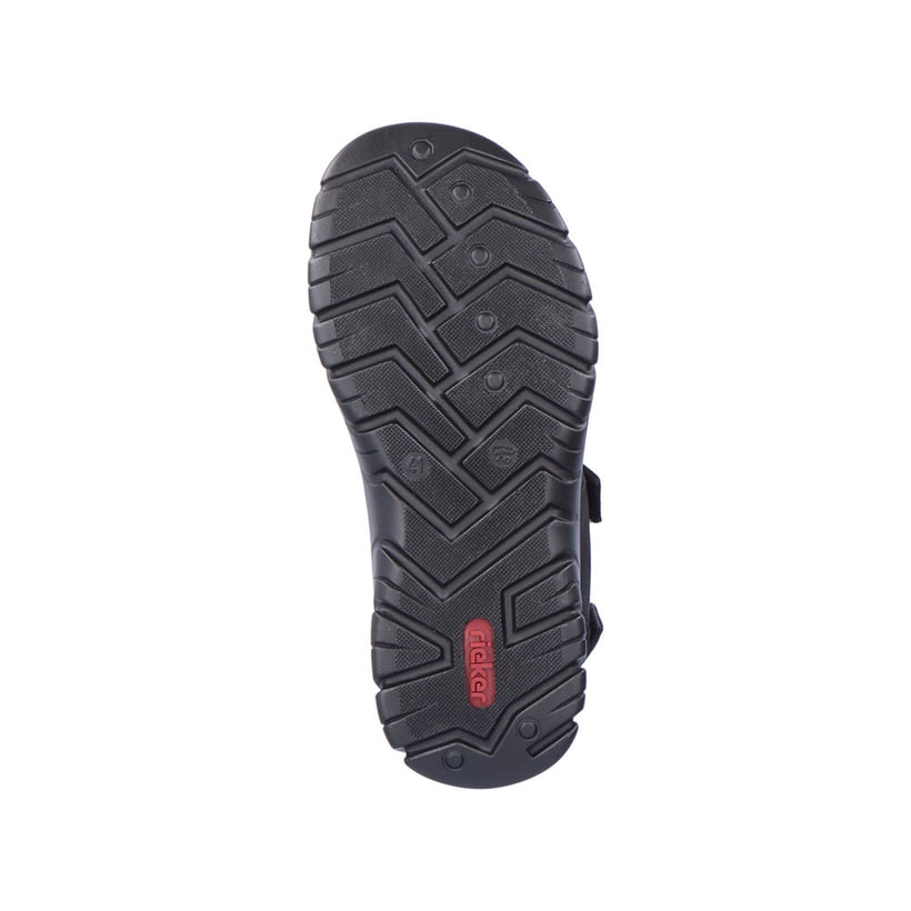Rieker Artikelnummer 26750-00 Rieker Herren Trekkingsandalen tiefschwarz Online Shopping