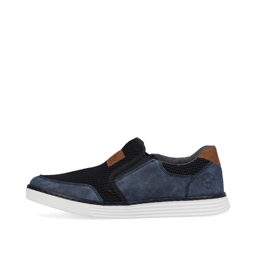 Rieker Artikelnummer B2250-14 Rieker Herren Slipper ozeanblau