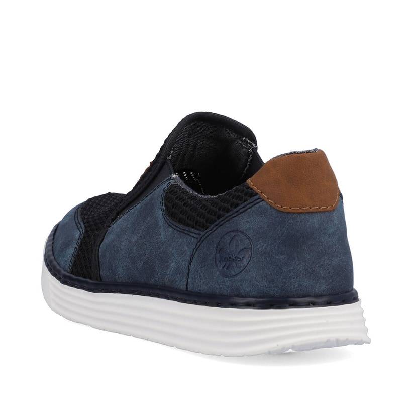 Rieker Artikelnummer B2250-14 Rieker Herren Slipper ozeanblau Exklusivangebot