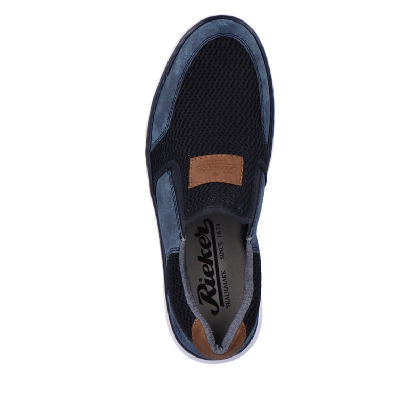 Rieker Artikelnummer B2250-14 Rieker Herren Slipper ozeanblau Exklusivangebot