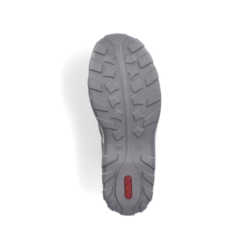 Rieker Artikelnummer 08065-46 Rieker Herren Slipper mondgrau Preisnachlass