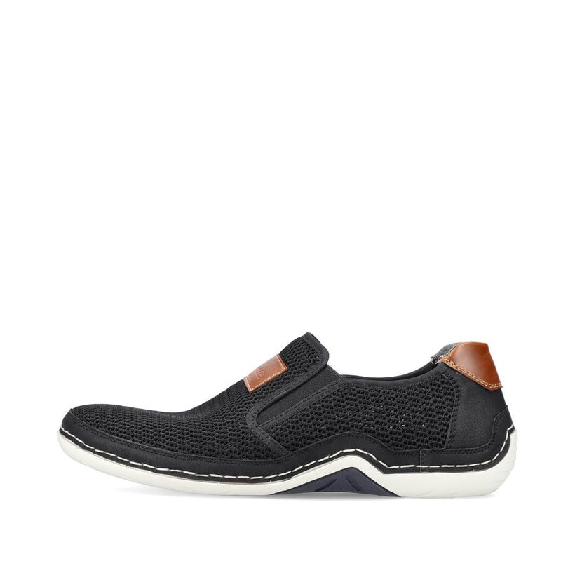 Rieker Artikelnummer 07556-00 Rieker Herren Slipper tiefschwarz