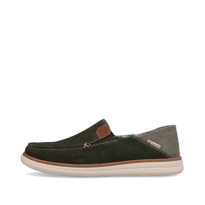 Rieker Artikelnummer U0600-54 Rieker Herren Slipper forest green