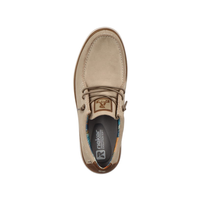 Rieker Artikelnummer U0602-62 Rieker Herren Slipper cream beige Muttertagsangebot
