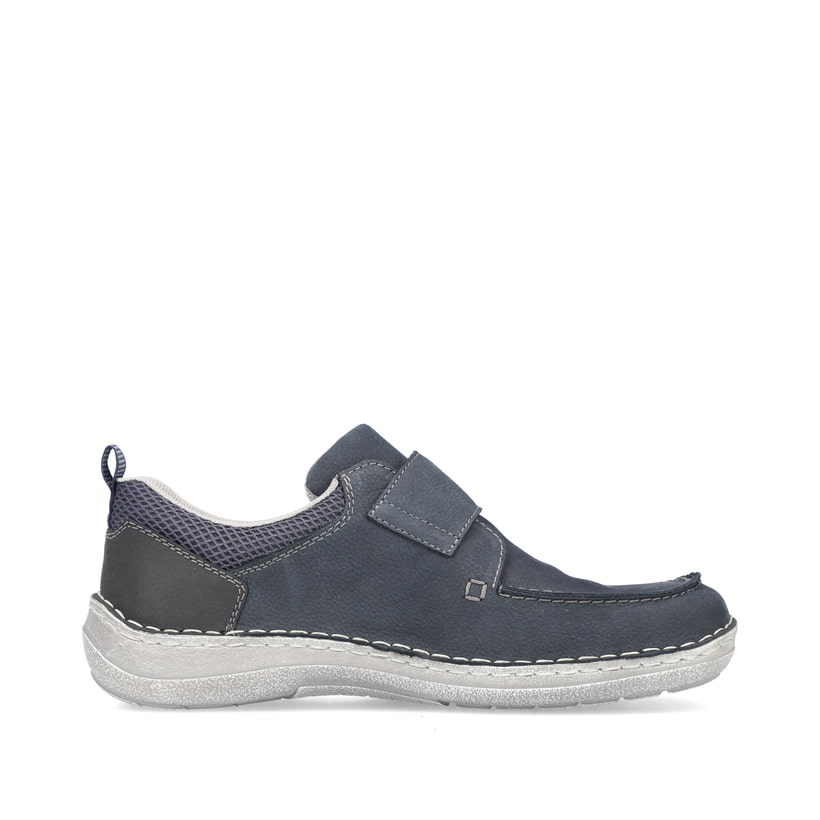 Rieker Artikelnummer 03058-14 Rieker Herren Slipper schieferblau Heißer Verkauf